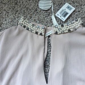 Gorgeous Beaded Neck Blouse from Nordstrom